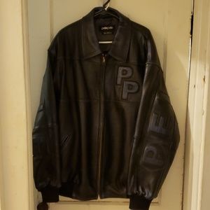 marc buchanan leather jacket